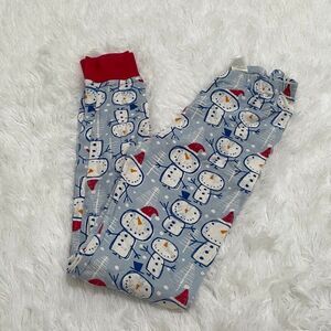 3/$10 Kids The Children's Place Snowman Pajama Pants Size 12